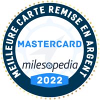 Meilleure carte credit Remise en argent Mastercard