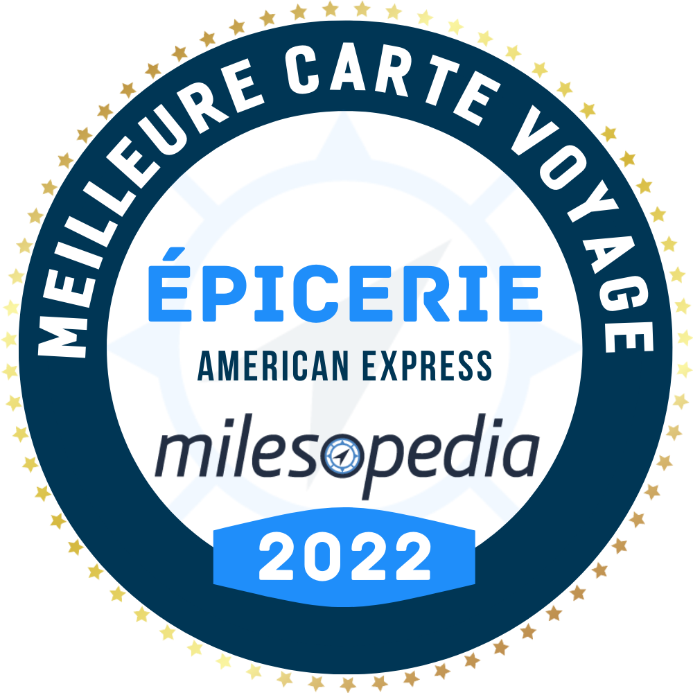 Classement des meilleures cartes de crédit au Canada en 2022 - Meilleure carte credit Voyage Epicerie Amex