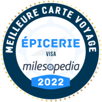 Meilleure carte credit Voyage Epicerie Visa