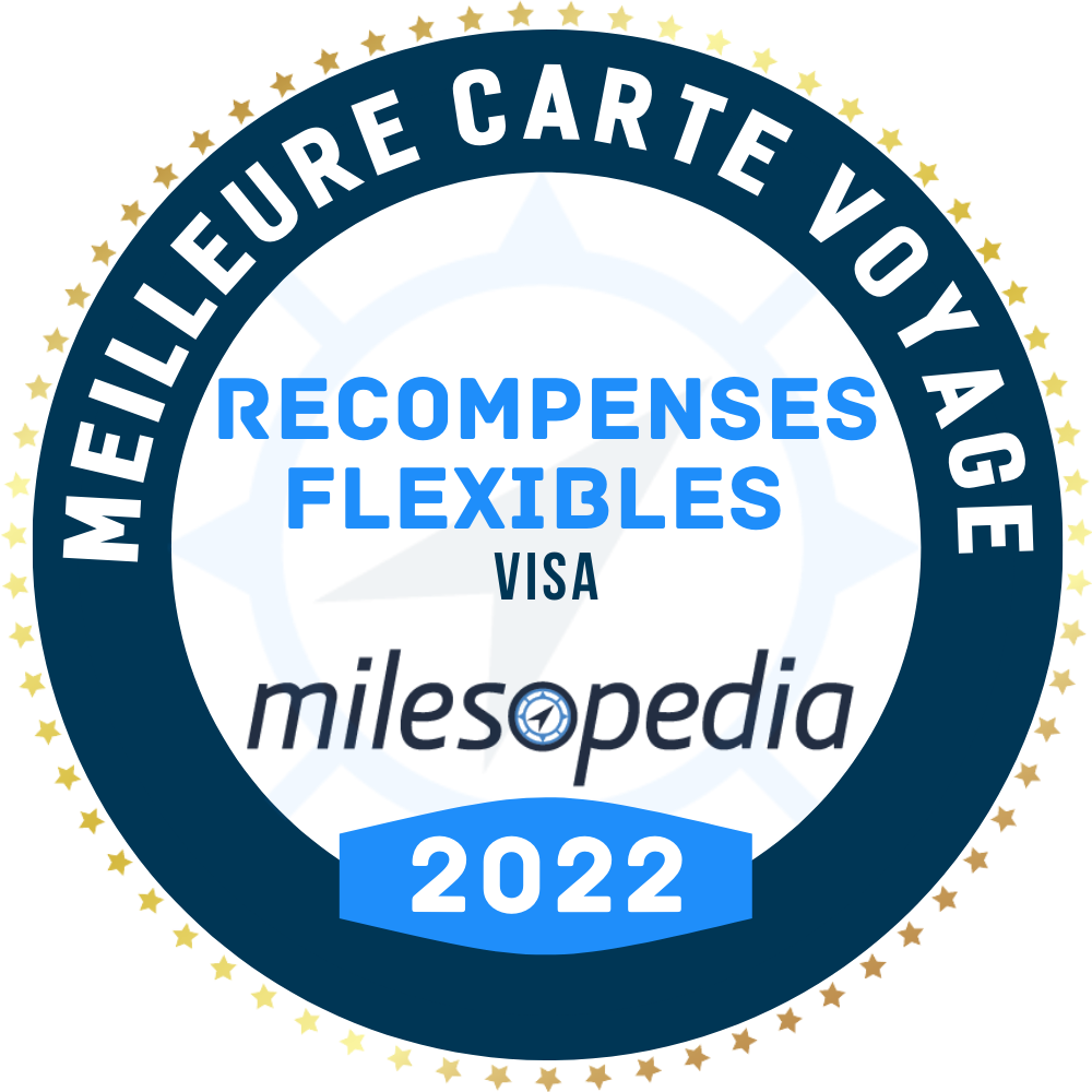 Meilleure carte credit Voyage Recompenses flexibles Visa