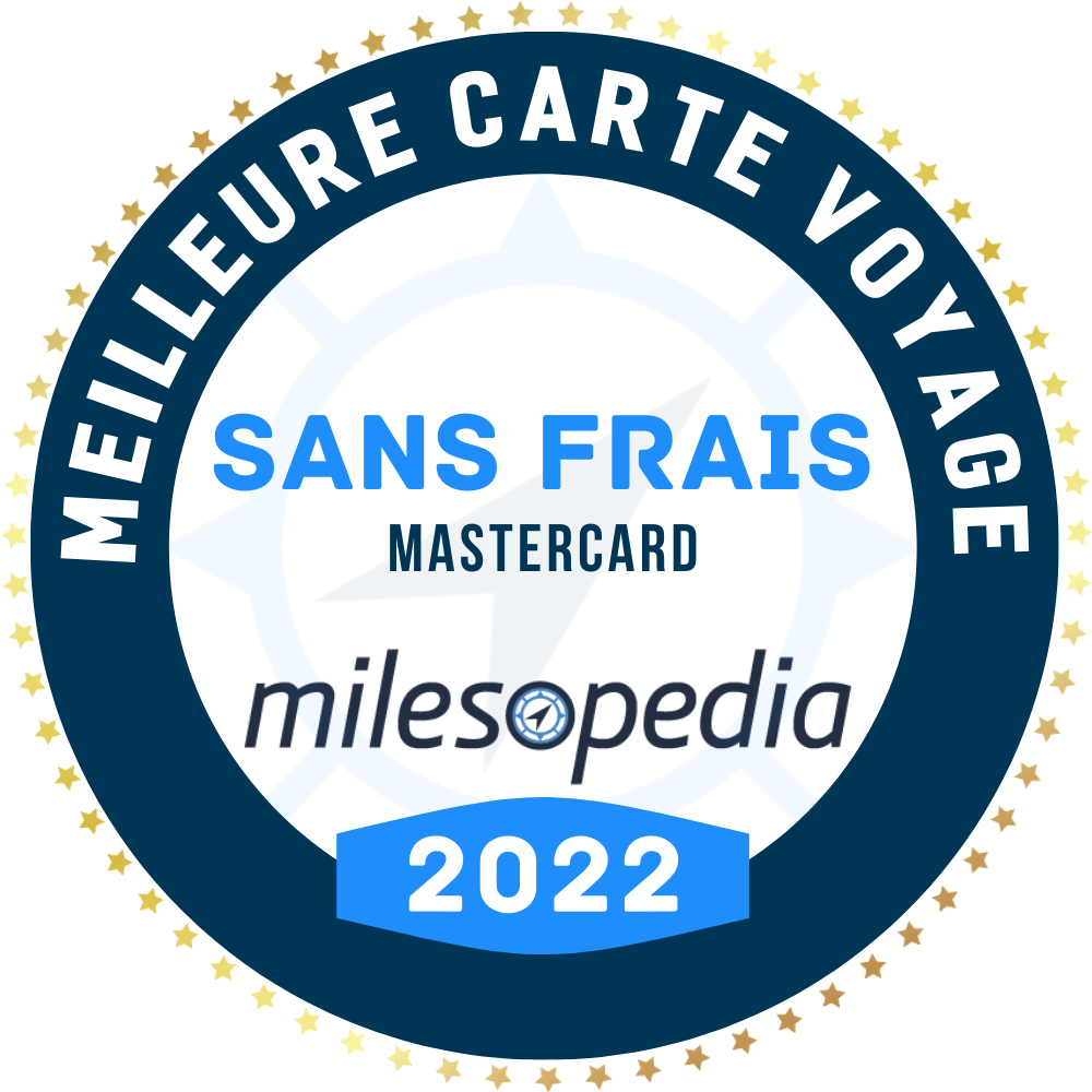 Classement des meilleures cartes de crédit au Canada en 2022 - Meilleure carte credit Voyage Sans frais mastercard