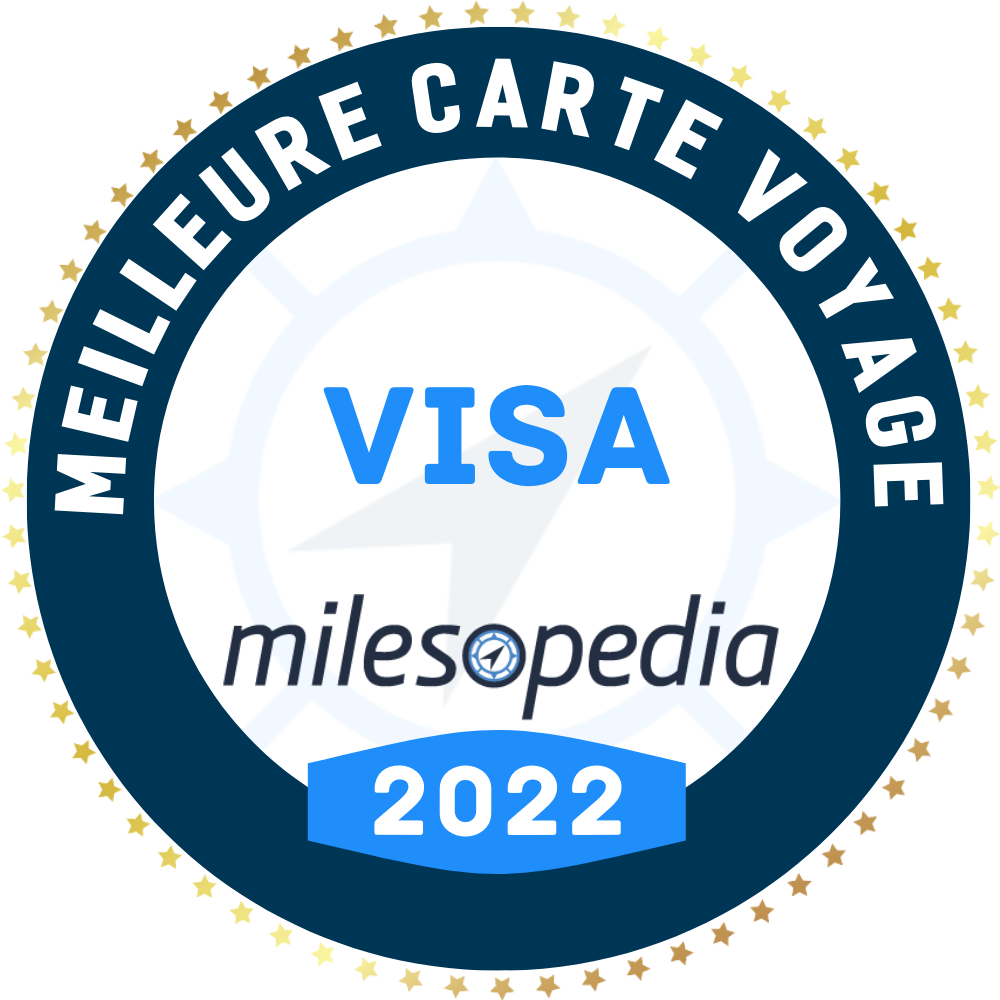 Meilleure carte credit Voyage Visa