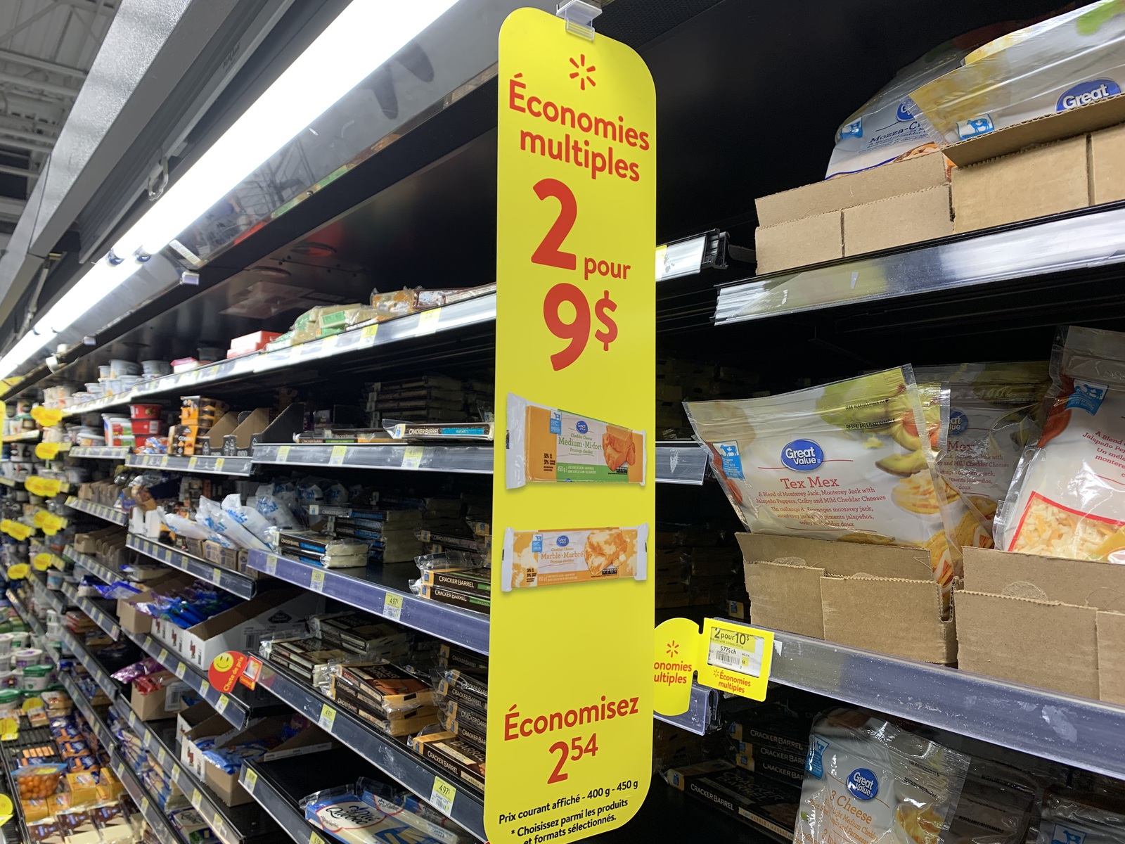 Comment économiser sur les achats chez Walmart? - Walmart economies multiples