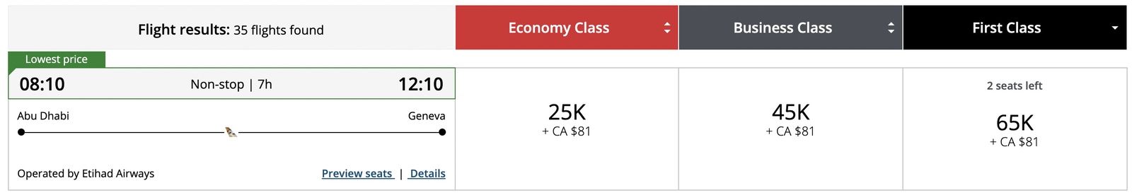 Review: Etihad Airways 787 | First Class | AUH-GVA - auh gva ey f fr