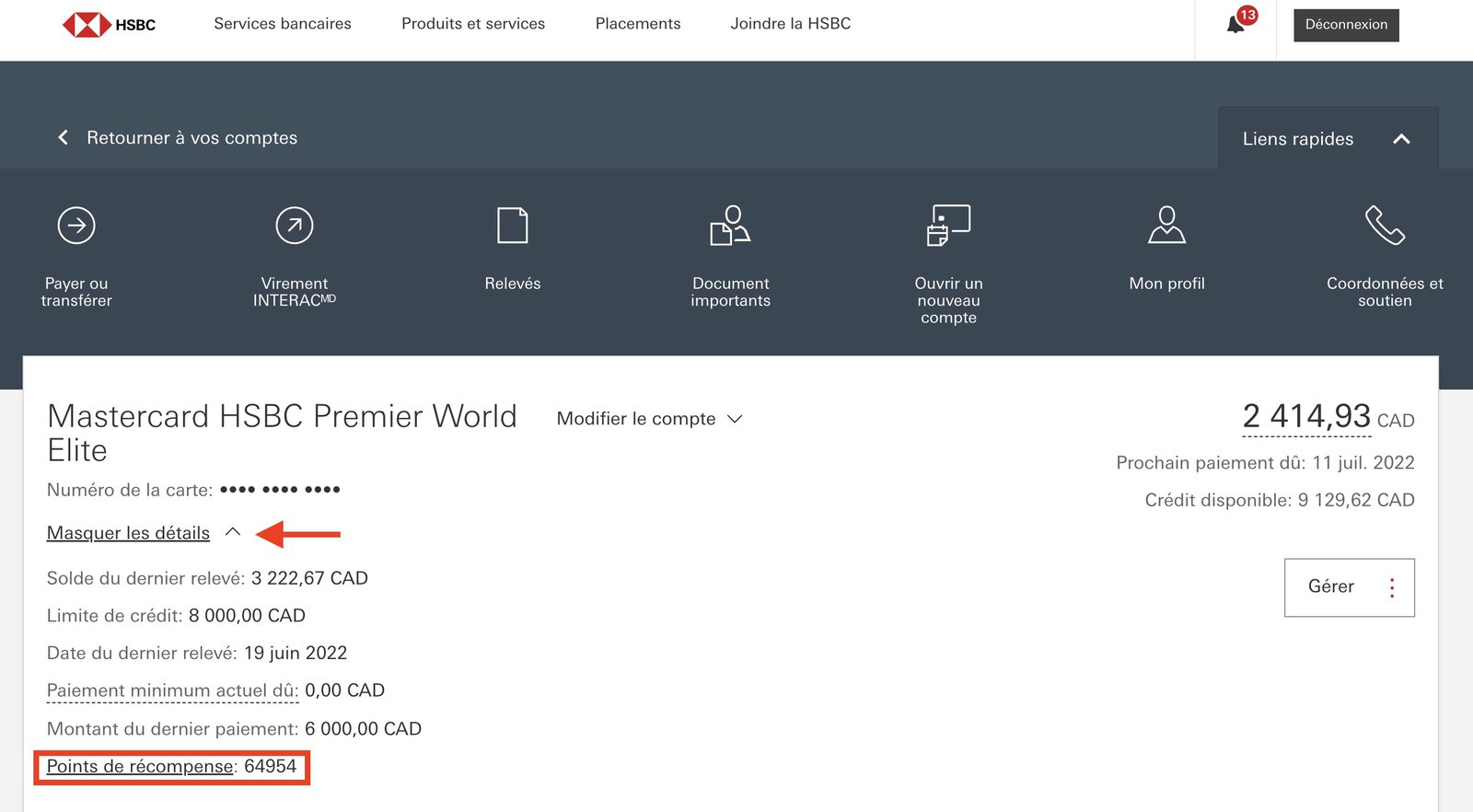 Tutoriel HSBC&nbsp;: Comment convertir les points de récompenses HSBC en miles&nbsp;? - Hsbc Transfert Points Relevé Fr