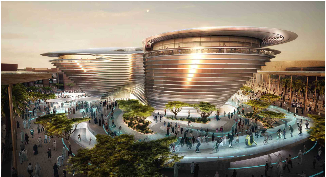Emirats Arabes Unis&nbsp;: Expo 2020 Dubai, notre visite en images - Alif Pavillon Mobilité Crédit Expo