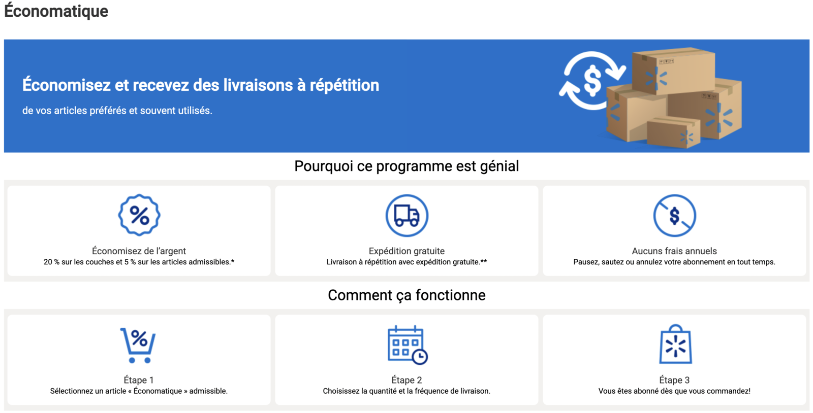 Comment économiser sur les achats chez Walmart? - Écono Walmart