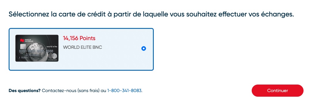 Banque Nationale&nbsp;: Comment utiliser les points récompenses BNC sur vos voyages? - bnc selection carte