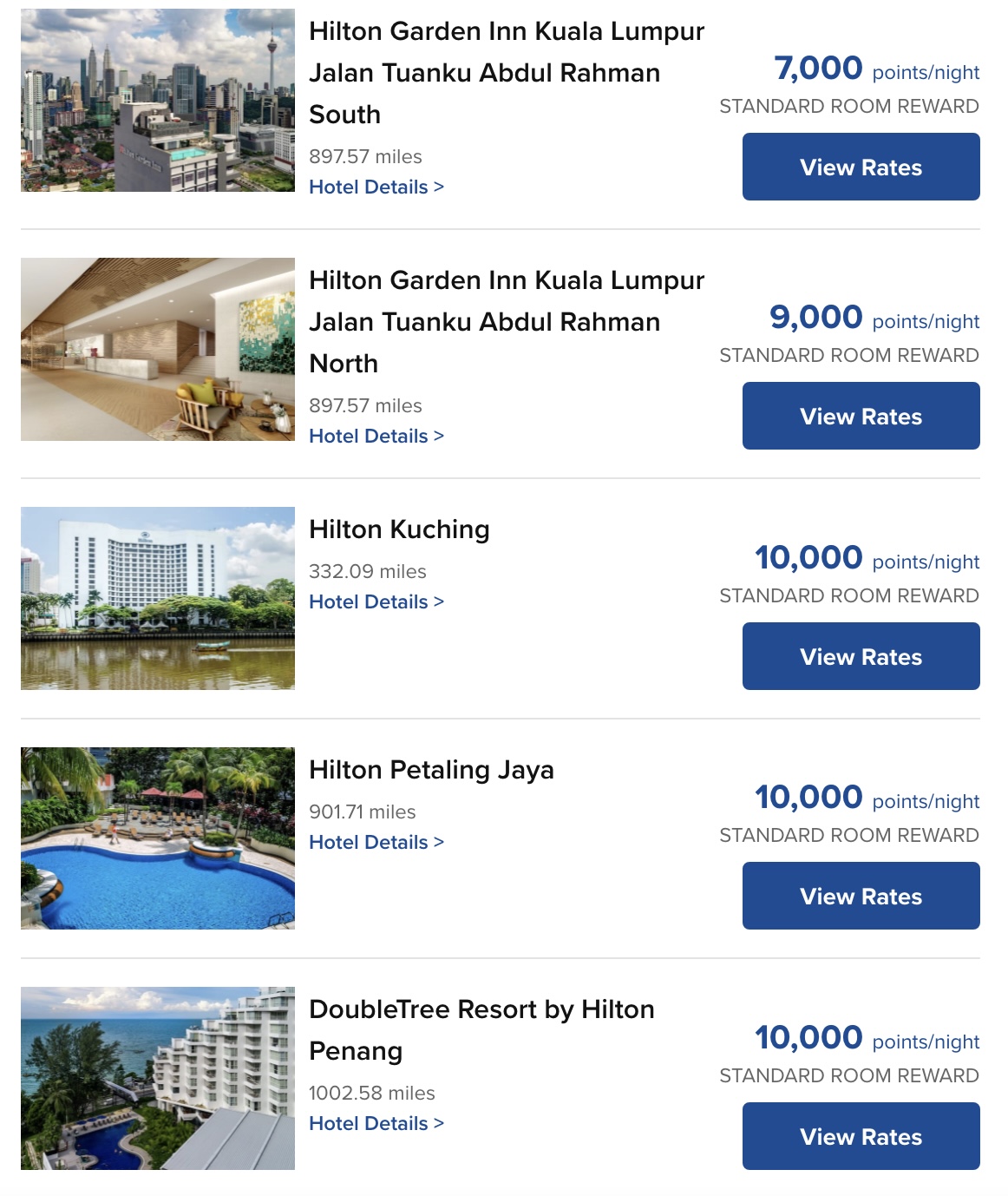 Buy points Get a 100 bonus when you buy Hilton Honors points