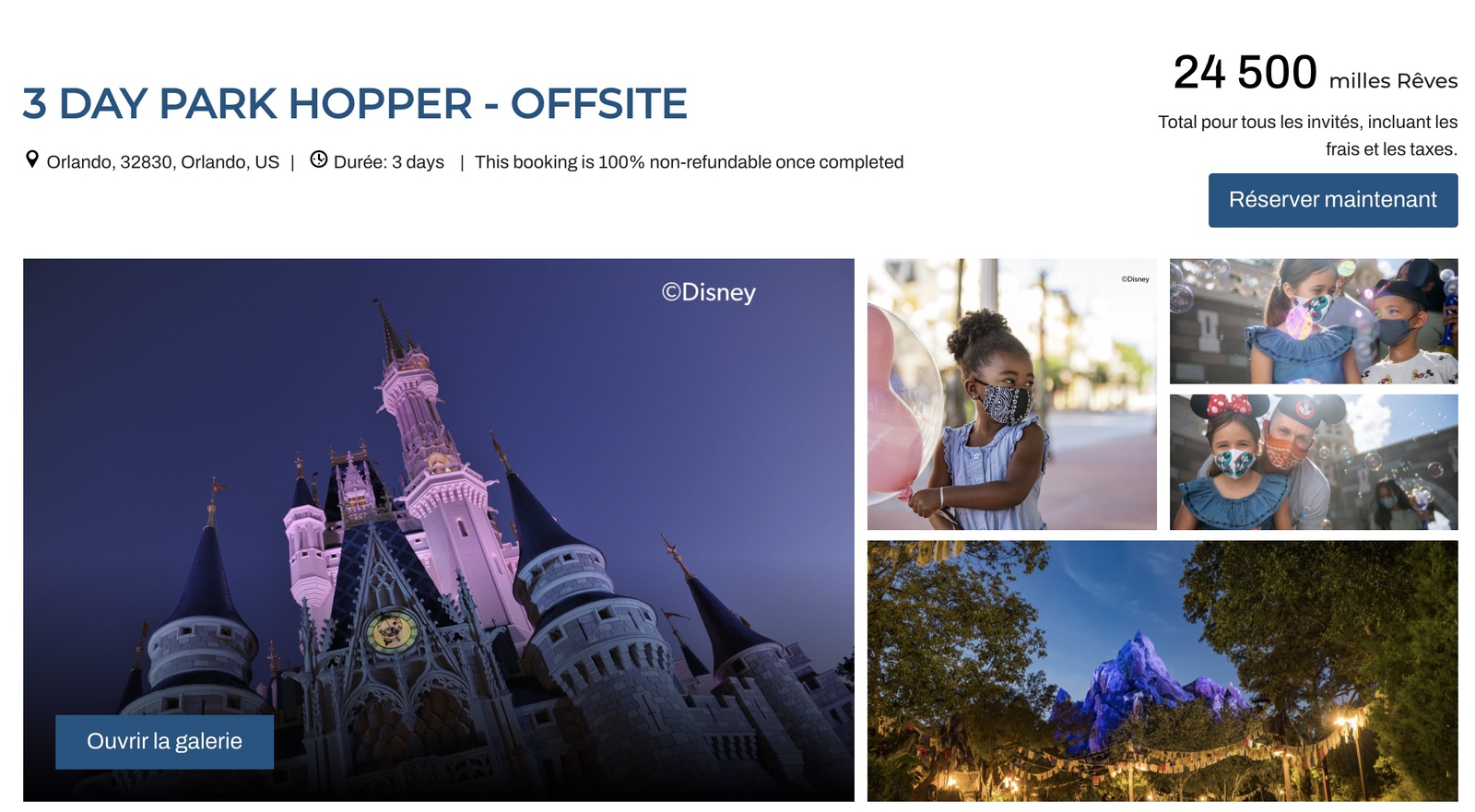 Disney World&nbsp;: Guide Ultime pour économiser avec les points - red tag disney jours hopper fr