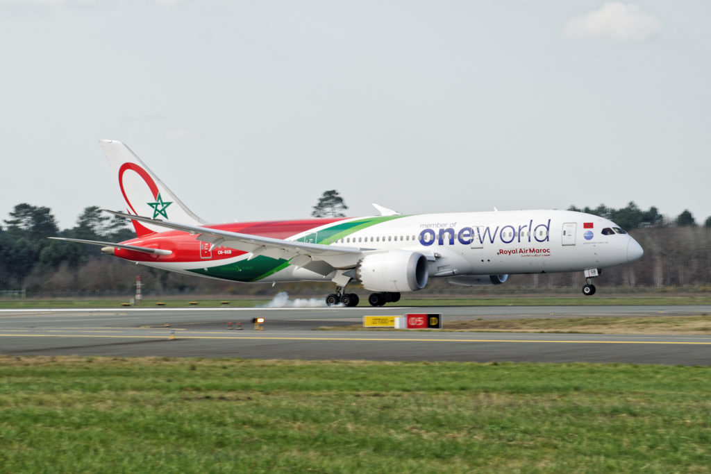 CN RGB Boeing Dreamliner Royal Air Maroc