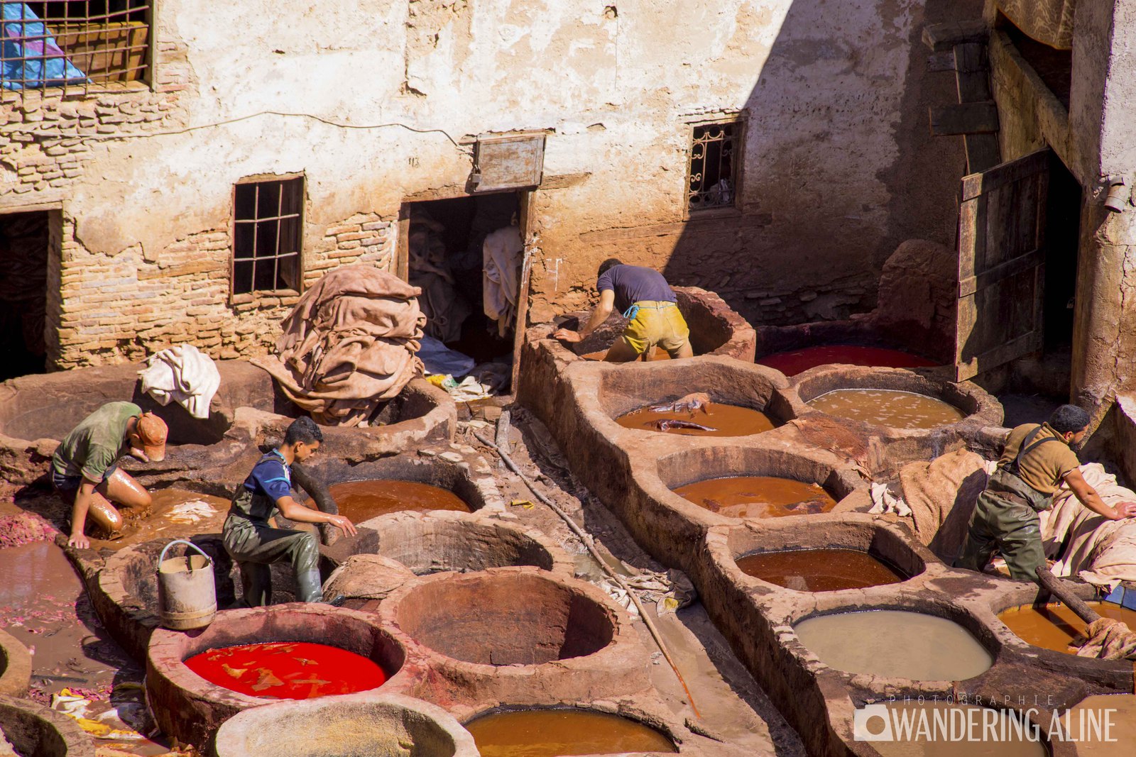 Maroc&nbsp;: Guide de voyage | Itinéraires et Incontournables - Fes Tannerie