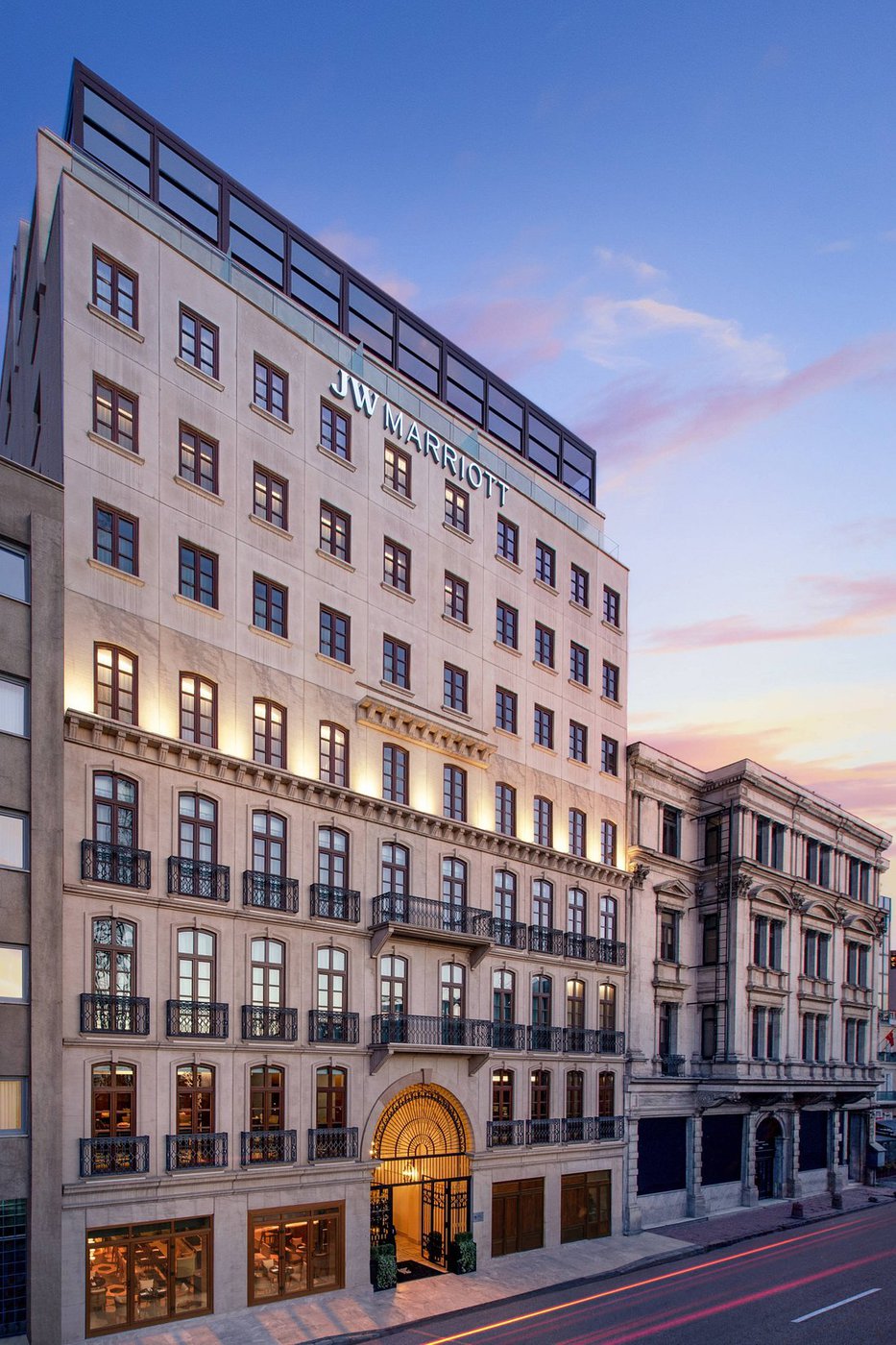 Avis&nbsp;: JW Marriott Istanbul Bosphorus | Marriott Bonvoy - JW facade Crédit JW Marriott Istanbul Bosphorus