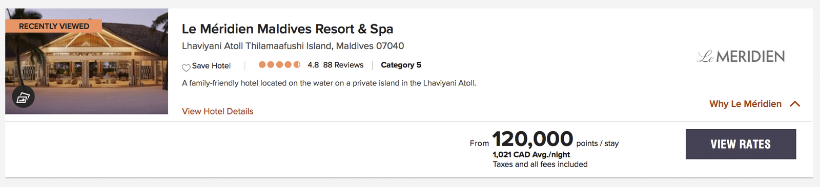 Marriott Bonvoy: 5 dream destinations to consider right now - Le Méridien Maldives Resort & Spa