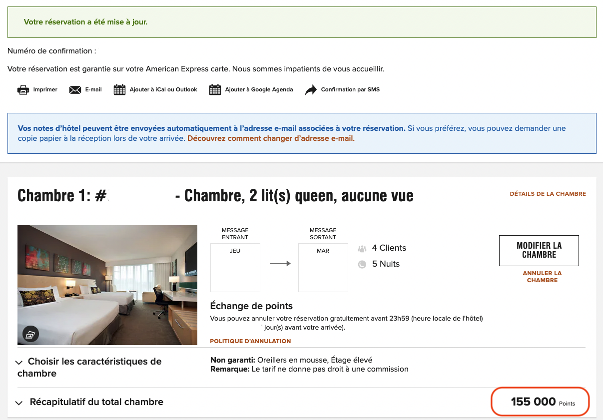How Can I Modify a Marriott Bonvoy Award Reservation? - Mise à jour Delta