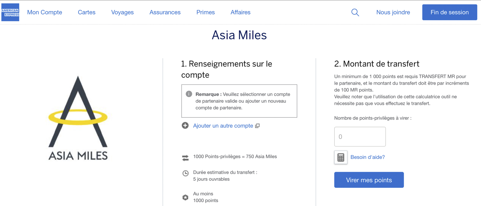 The ultimate guide to Asia Miles from Cathay Pacific - Transfert PP en Asia Miles