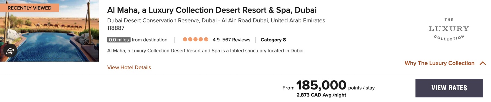Review&nbsp;: Suite Emirates - Al Maha, a Luxury Collection Desert Resort & Spa, Dubai | Marriott Bonvoy - cost al maha dubai