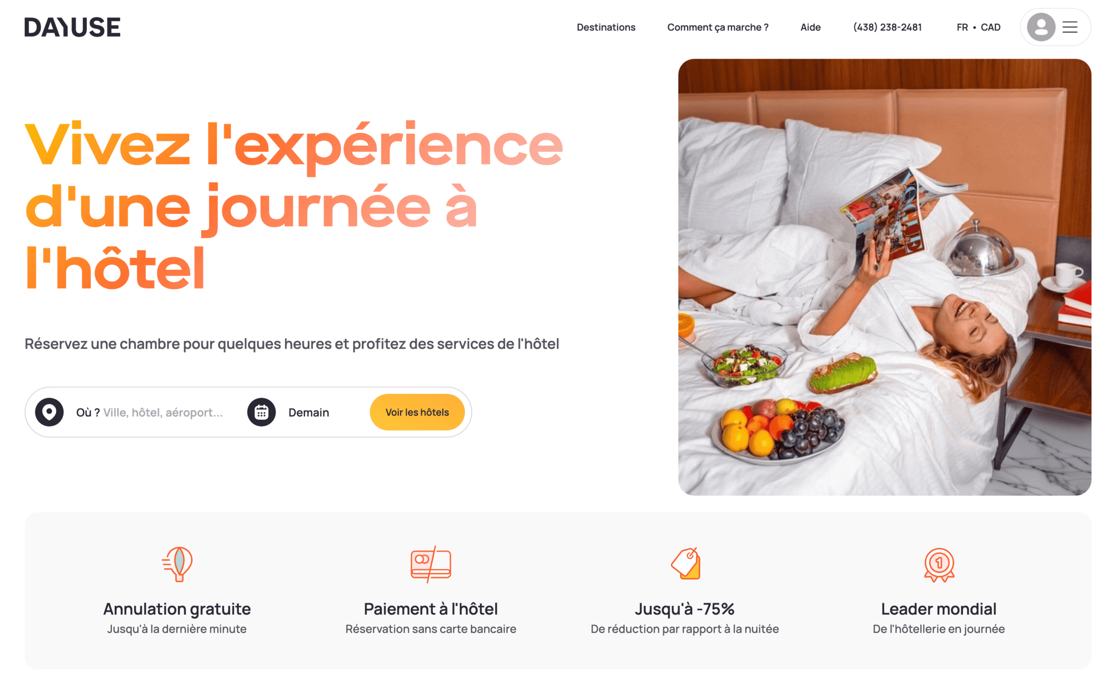 Comment profiter de luxueux hôtels pour moins cher avec une passe de jour - dayuse fr
