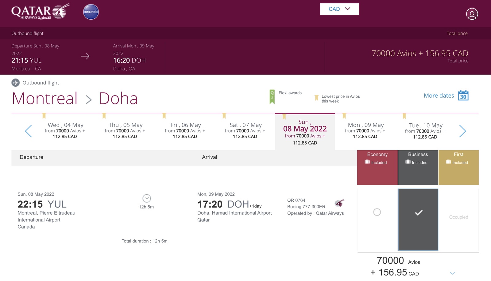 book qatar airways using avios