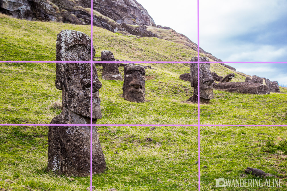 Travel photography: principles of image creation - 00-têtes de moai