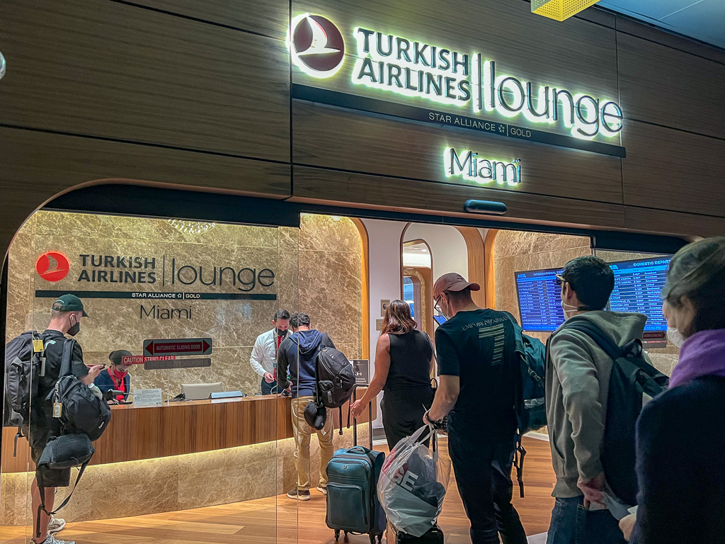 Turkish Airlines Lounge Miami
