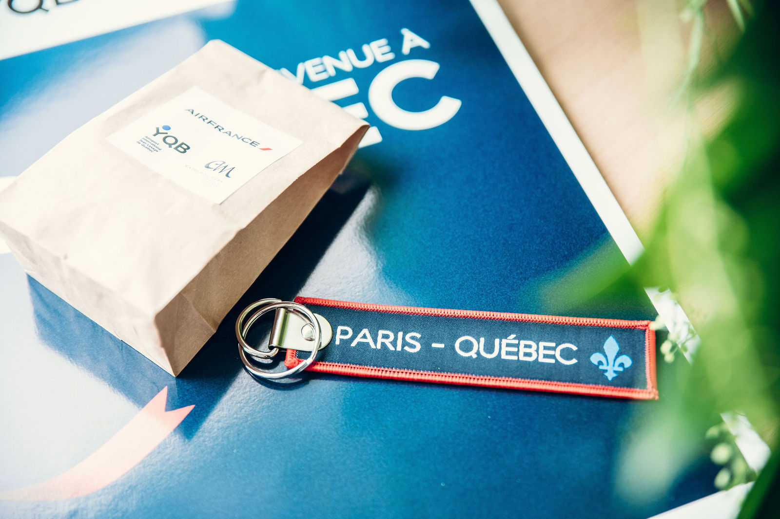 Air France: Inauguration of the direct flight Quebec YQB - Paris - Mah