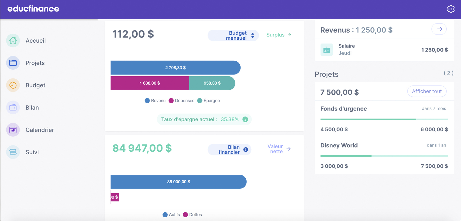 Educfinance&nbsp;: une application qui simplifie la gestion de vos finances - bilan