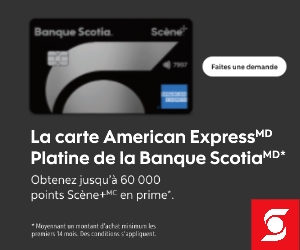 American Express Platine de la Banque Scotia
