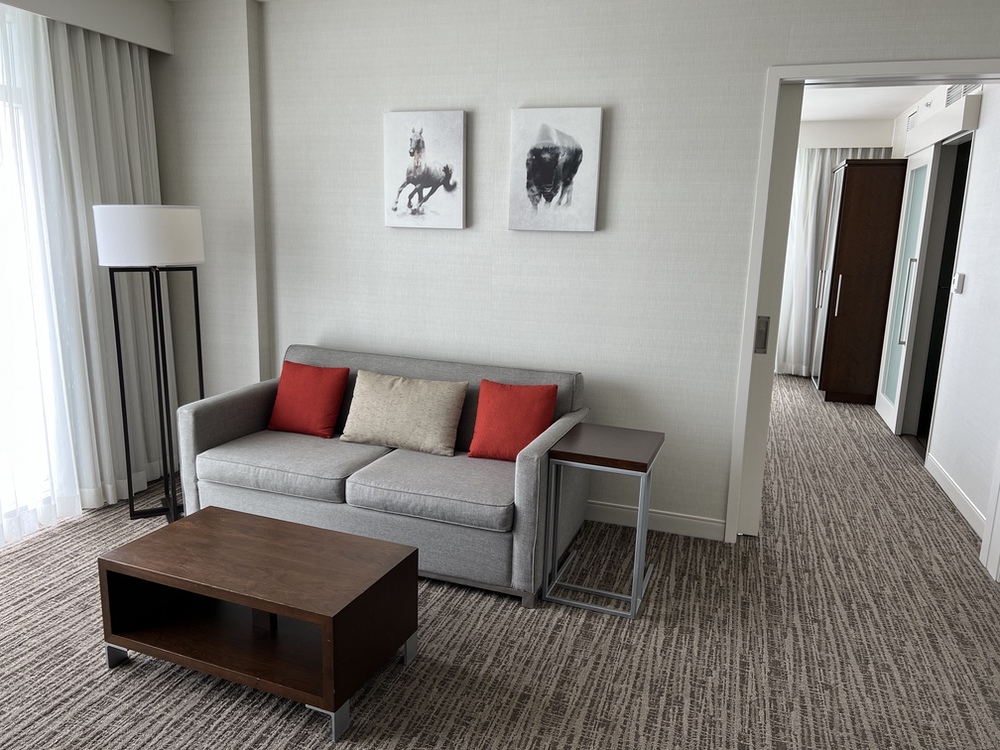 Avis : Hôtel Marriott Terminal Aéroport de Calgary | Marriott Bonvoy - Calgary Airport Marriott In Terminal Hotel Canapé Lit
