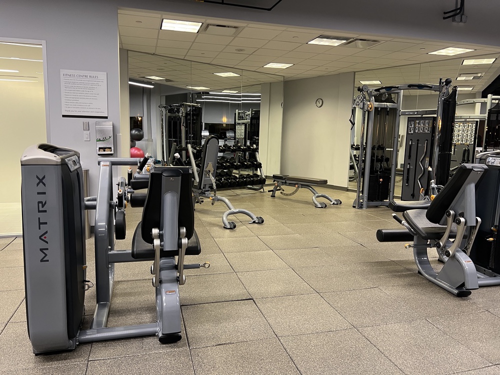 Review&nbsp;: Hotel Marriott Calgary Airport Terminal | Marriott Bonvoy - Gym---