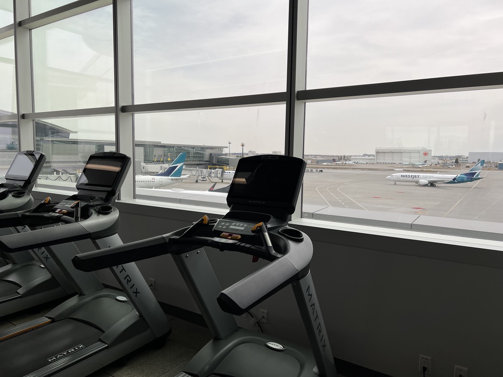 Review&nbsp;: Hotel Marriott Calgary Airport Terminal | Marriott Bonvoy - Gym---