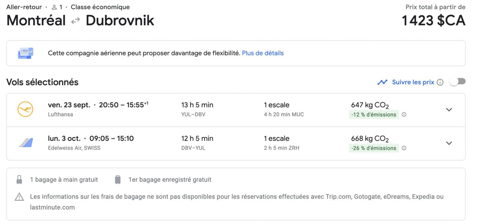 CroisiEurope&nbsp;: mon expérience de croisière sur la mer Adriatique - Yul Dbv Lufthansa Swiss
