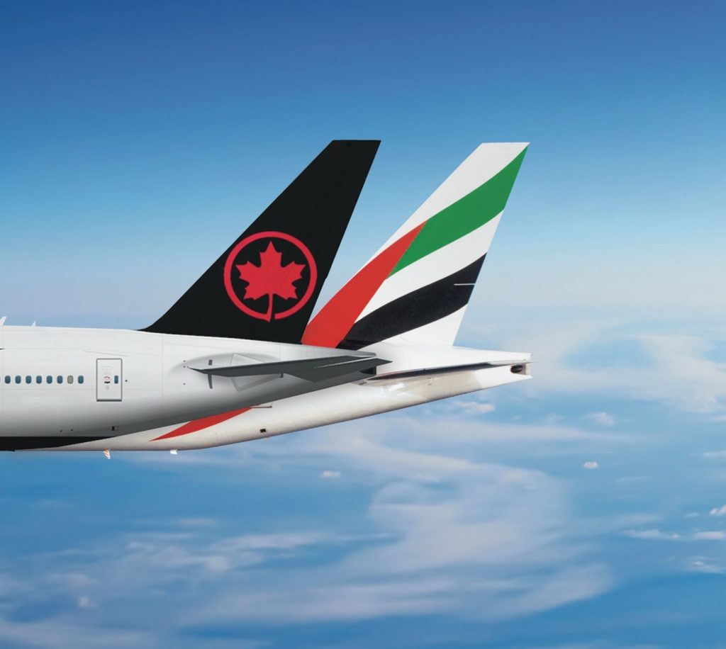 Air Canada Air Canada And Emirates Form Strat G Partnership