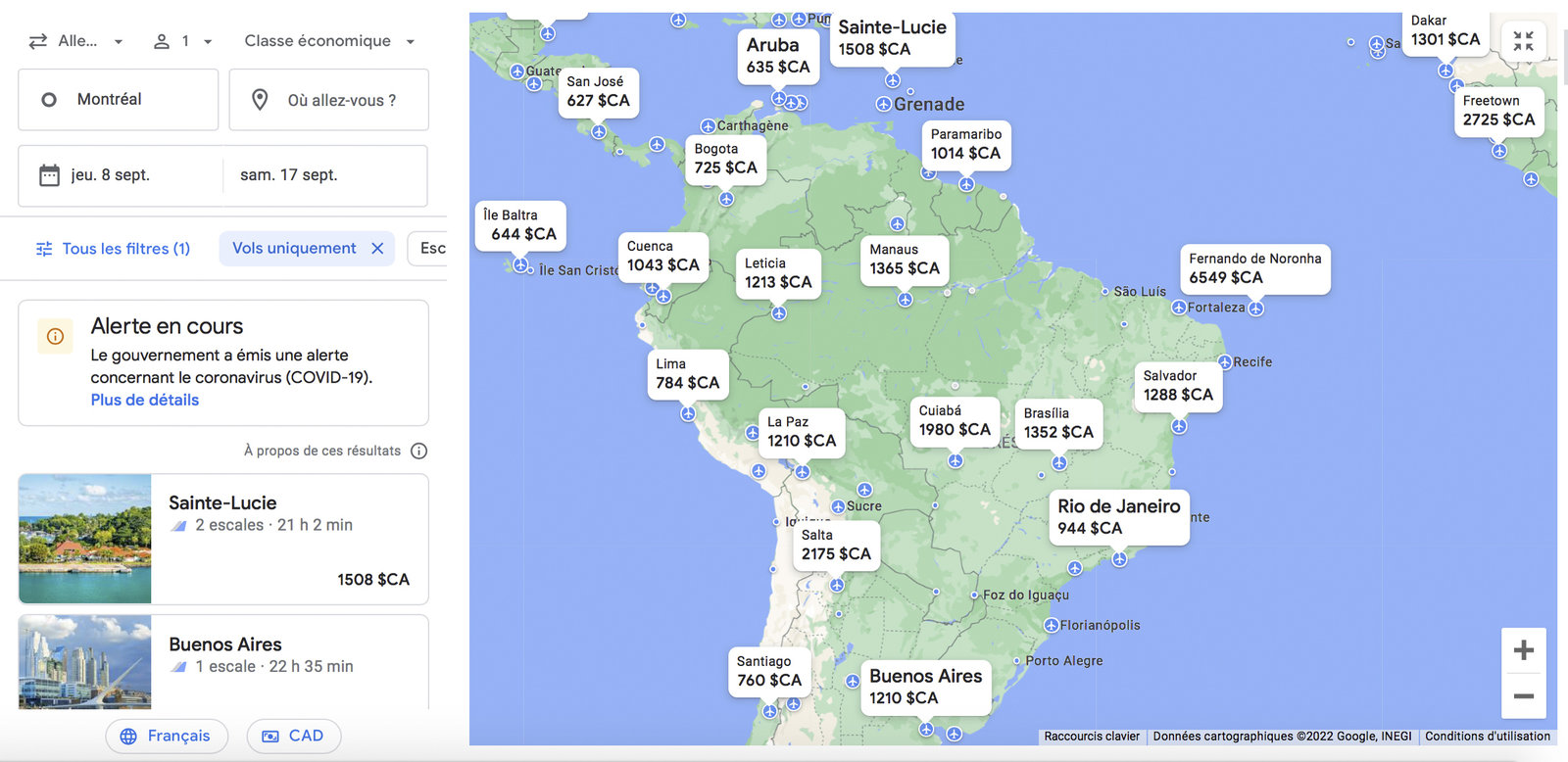 Google Flights: How to find the best flights and fares - Exploration