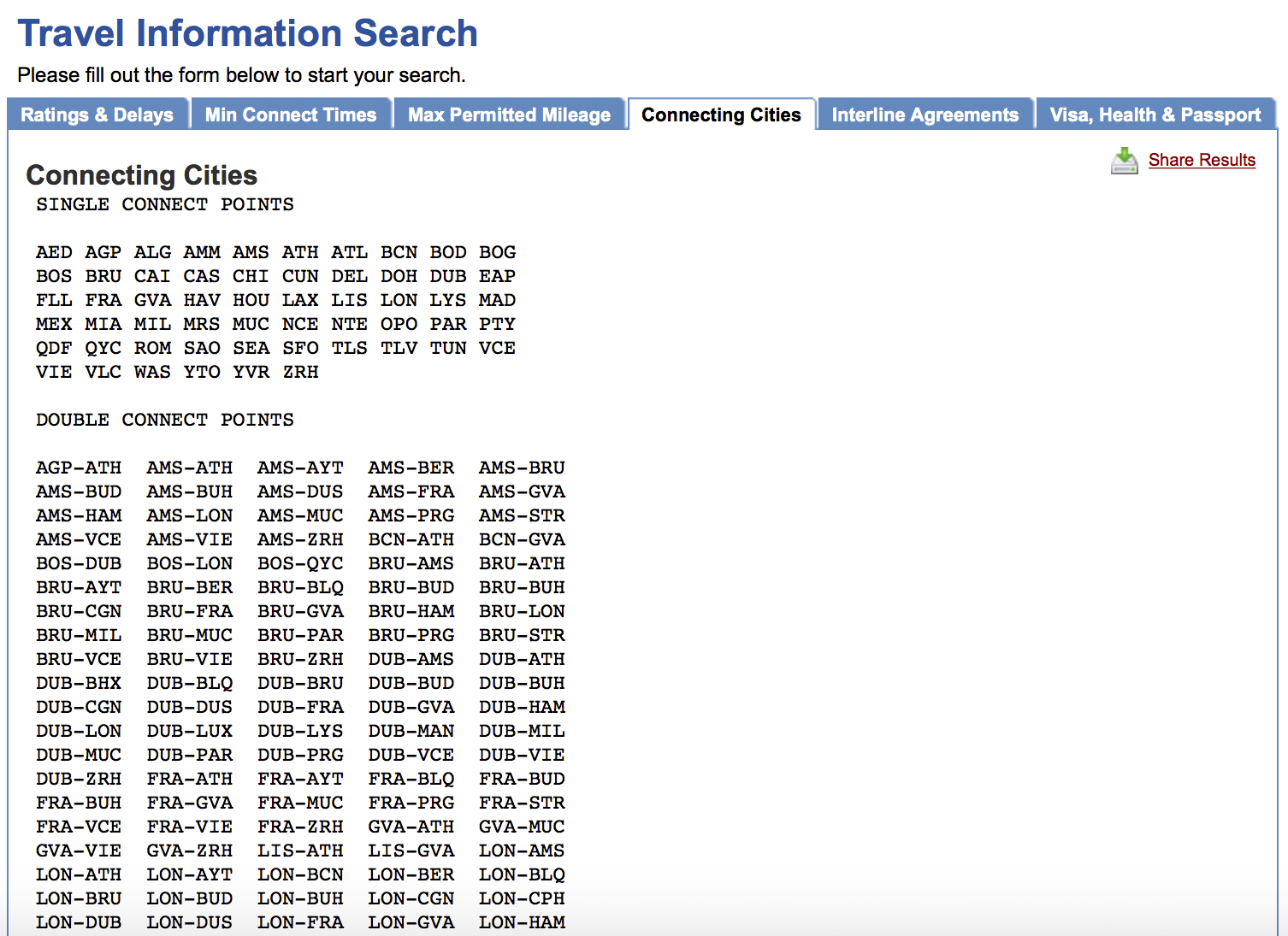 ExpertFlyer: The Ultimate Tool for Optimizing Flight Searches - Connecting Cities