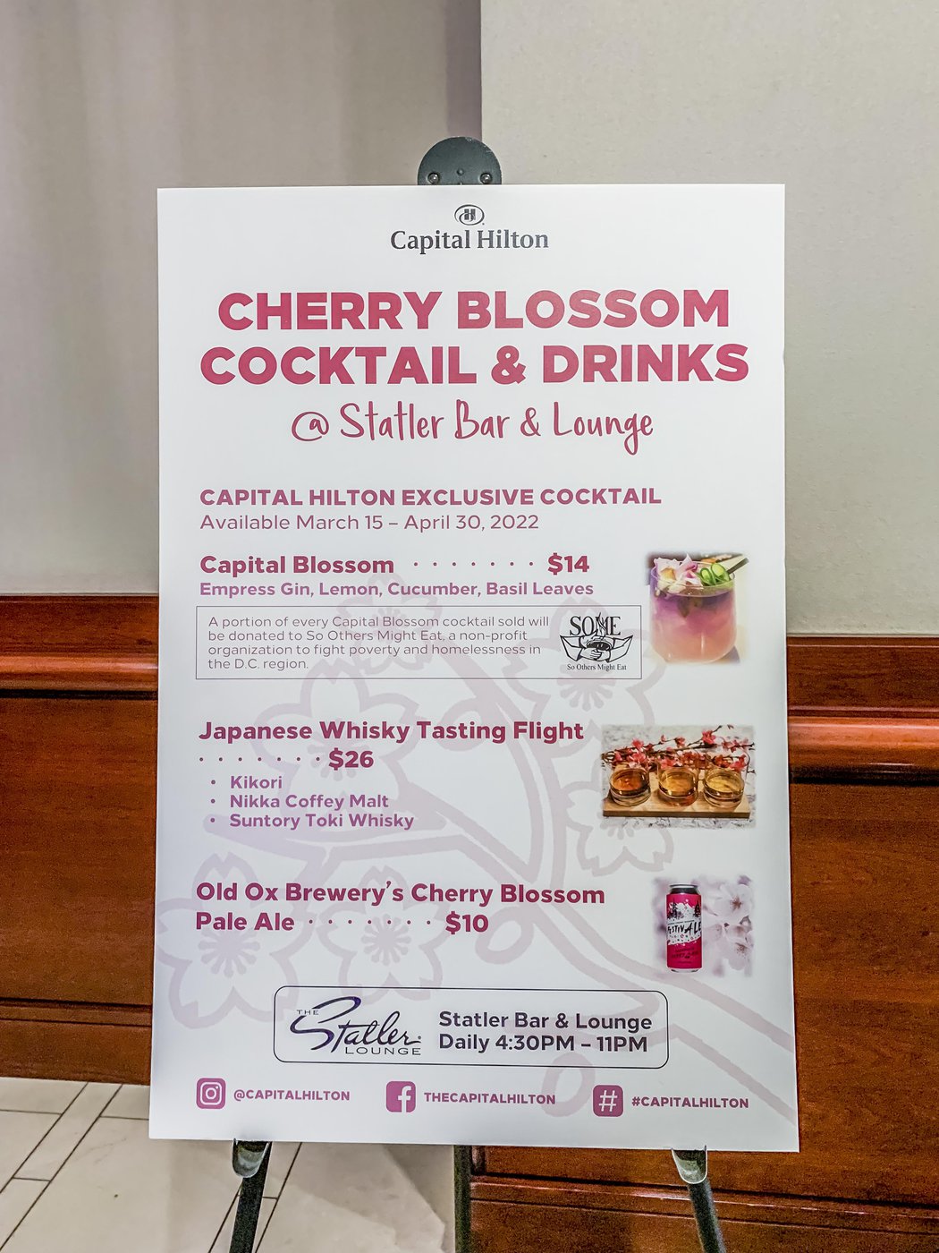 Review&nbsp;: Capital Hilton DC | Hilton Honors Hotel - Capital Hilton DC-Lounge46