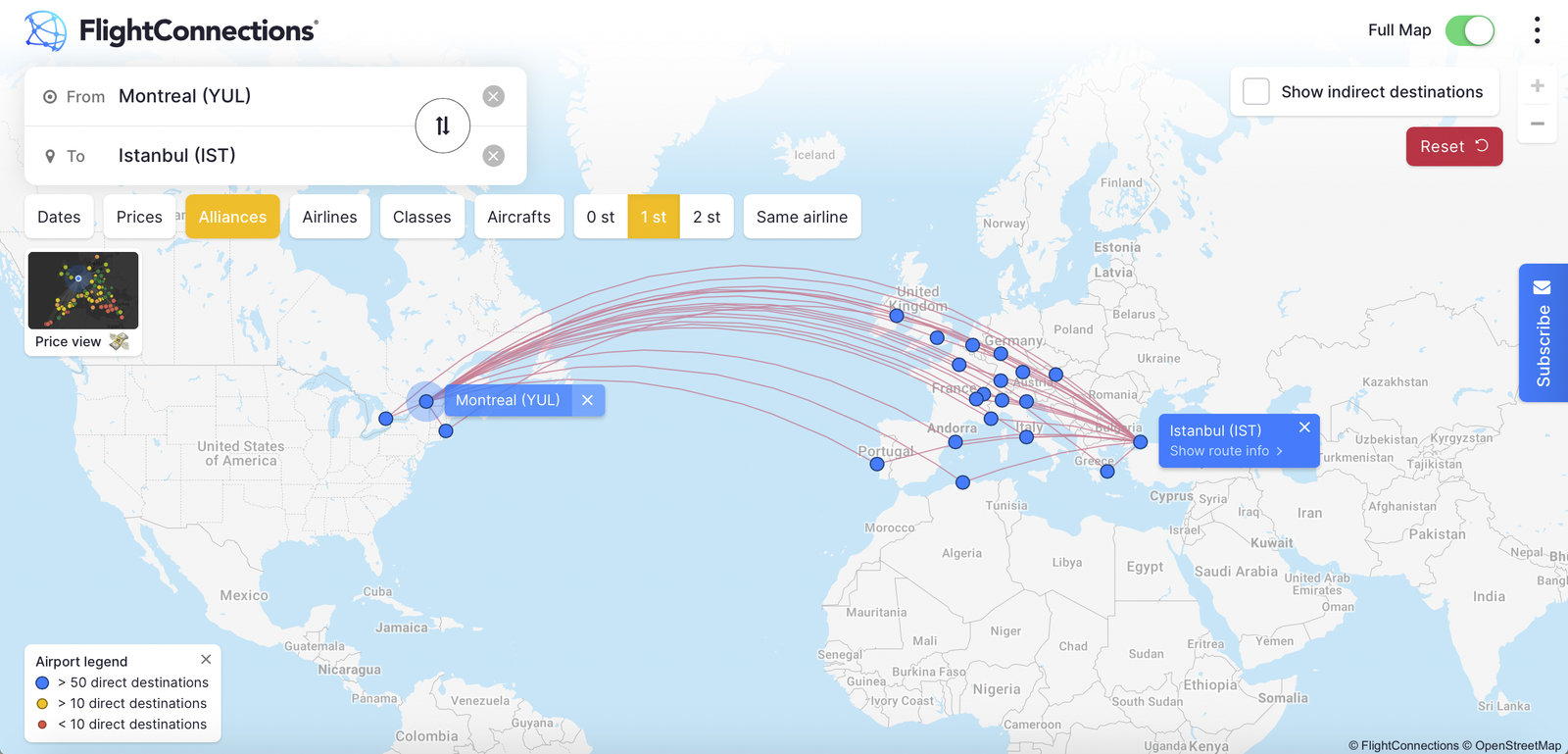 Aeroplan: How to Find the Best Deals - Flight Connections Istanbul