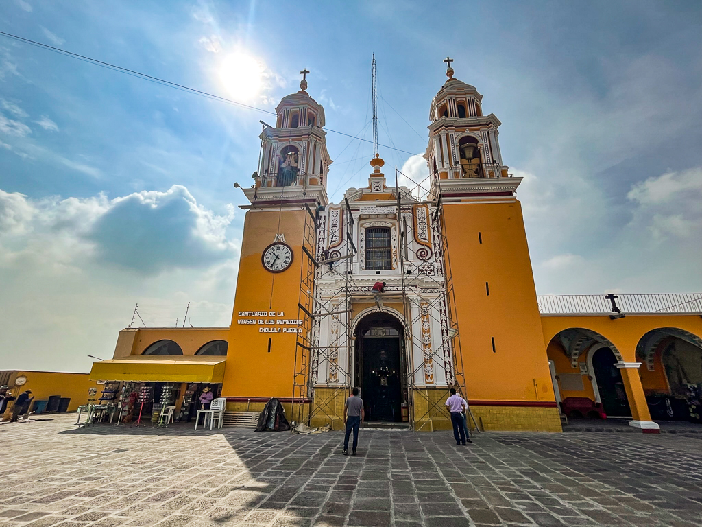 Mexico: 14 days backpacking in Mexico City and Holbox - Sanctuaire de la Vierge-des-Remèdes