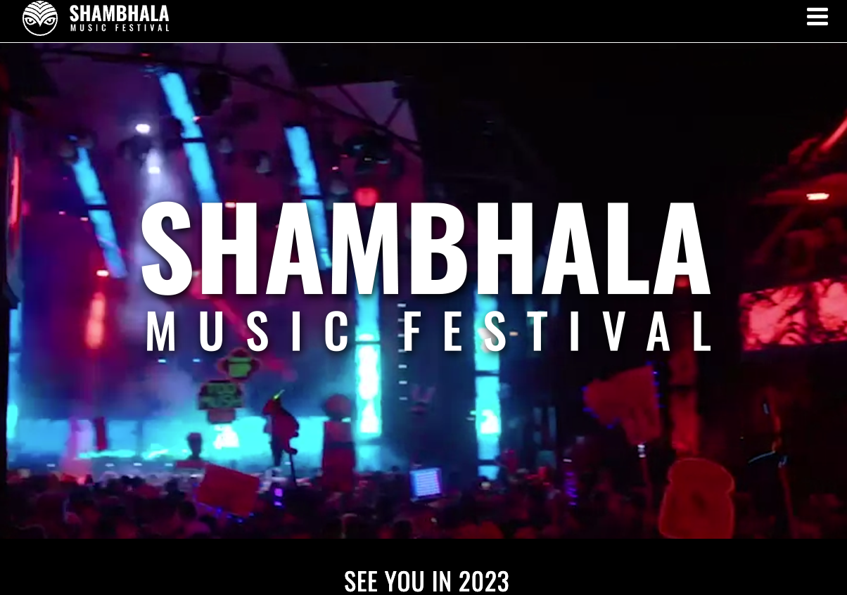 Festivals de musique électronique&nbsp;: utiliser ses points de récompenses - Shambhala Music Festival