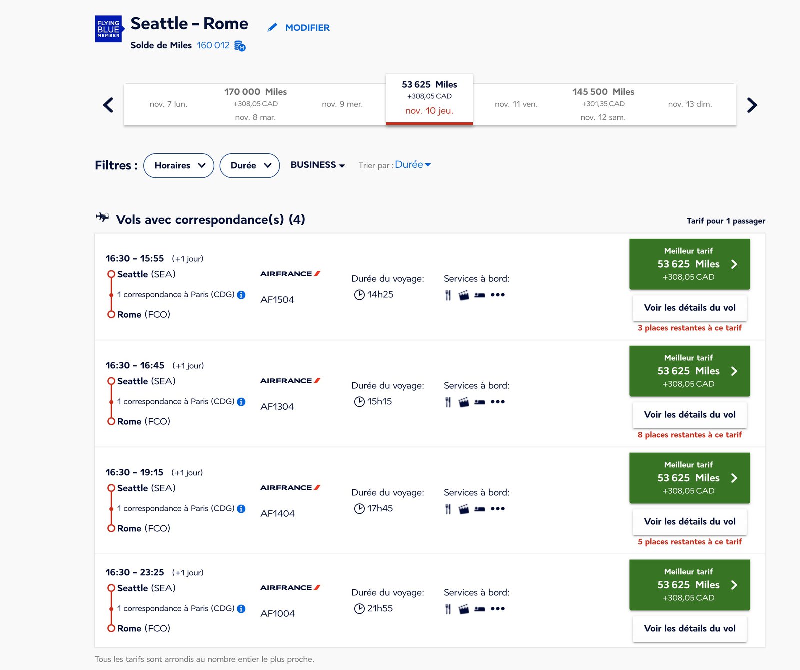 Tout ce que vous devez savoir sur le programme Flying Blue d’Air France KLM - Air France Resultat Roundtrip Fr