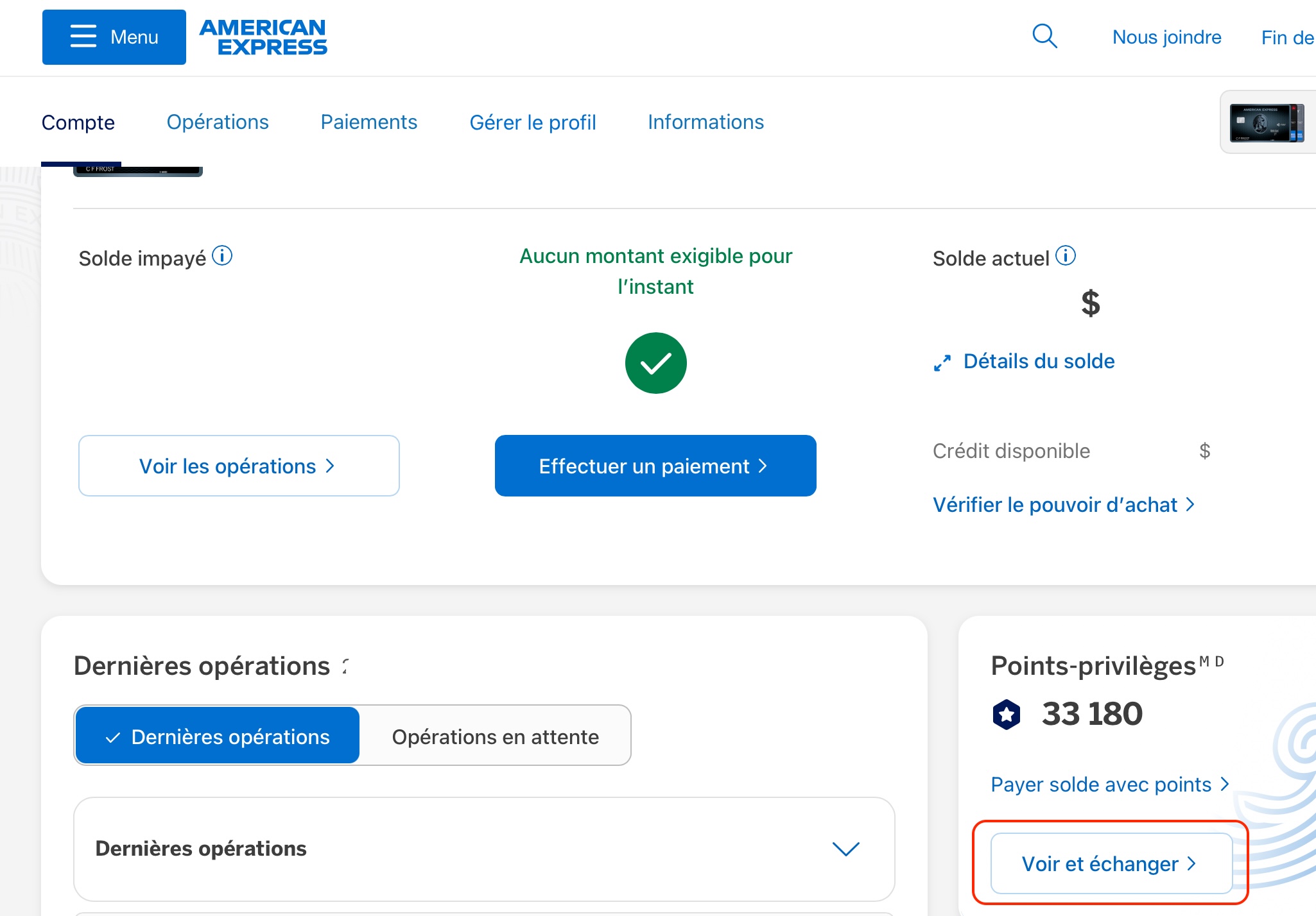 Tutoriel AMEX&nbsp;: Comment transférer des Points-Privilèges d’American Express - amex echange points privilege