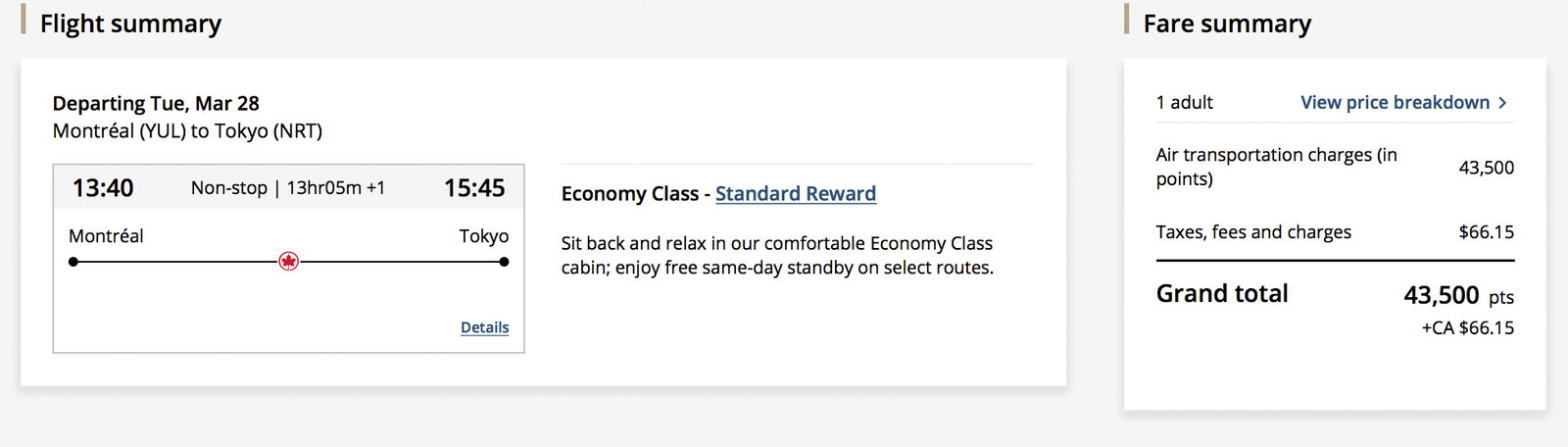 The Best Ways To Travel To Japan Using Points & Miles - Aeroplan Yul Nrt