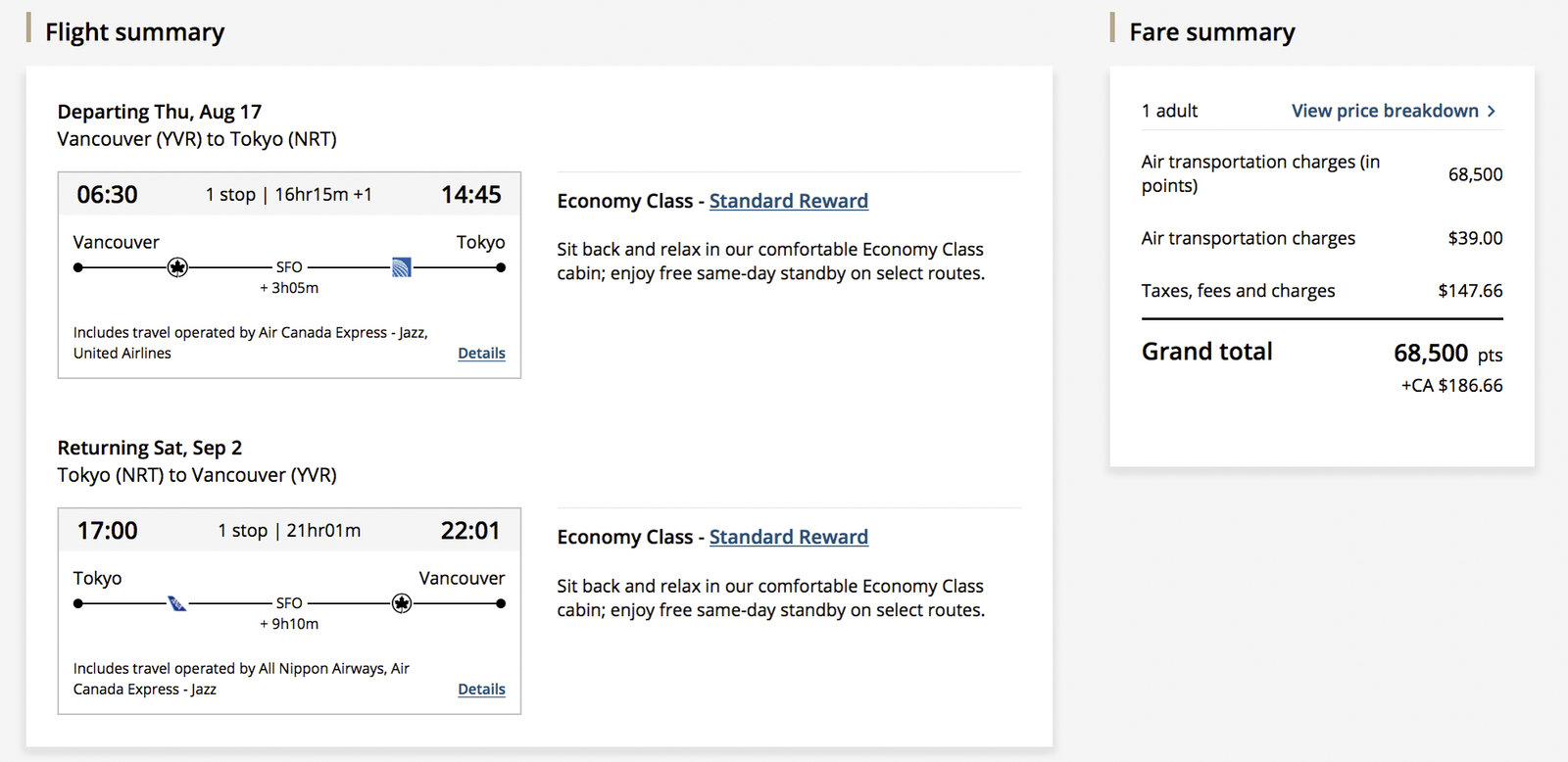 The Best Ways To Travel To Japan Using Points & Miles - Affordable Aeroplan Fare From Yvr