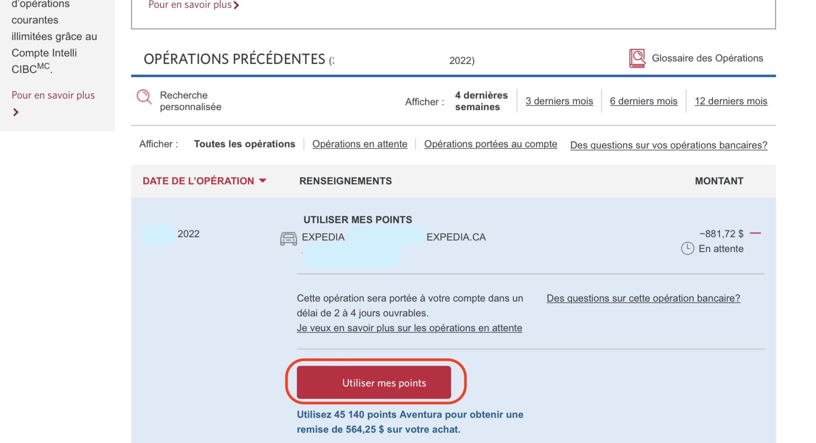 CIBC Aventura: Redeem 35% fewer points for any trip! - Aventura