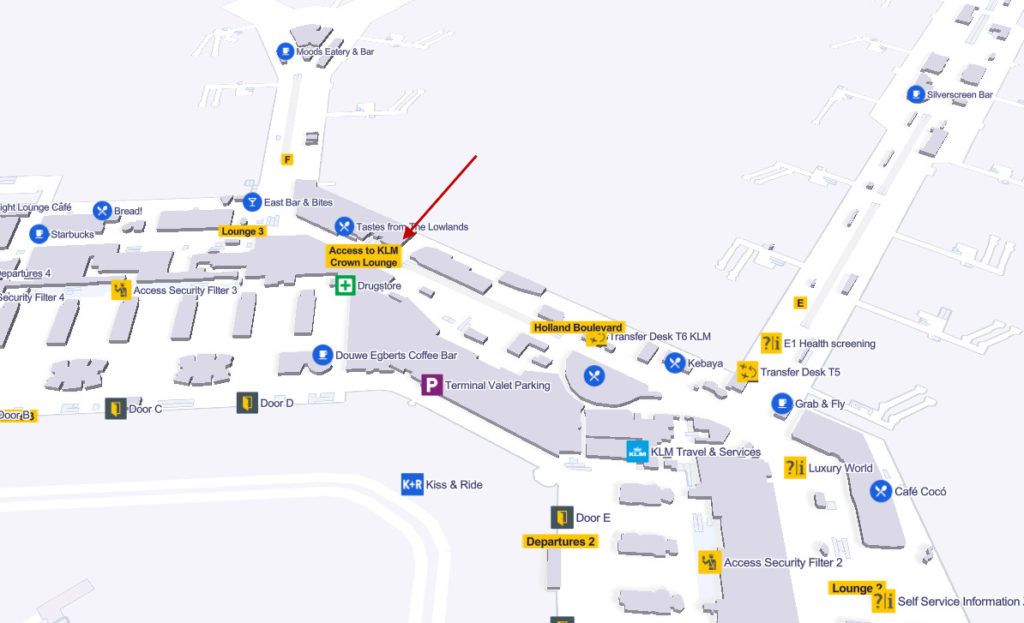 Review KLM Amsterdam NonSchengen Crown Lounge Milesopedia
