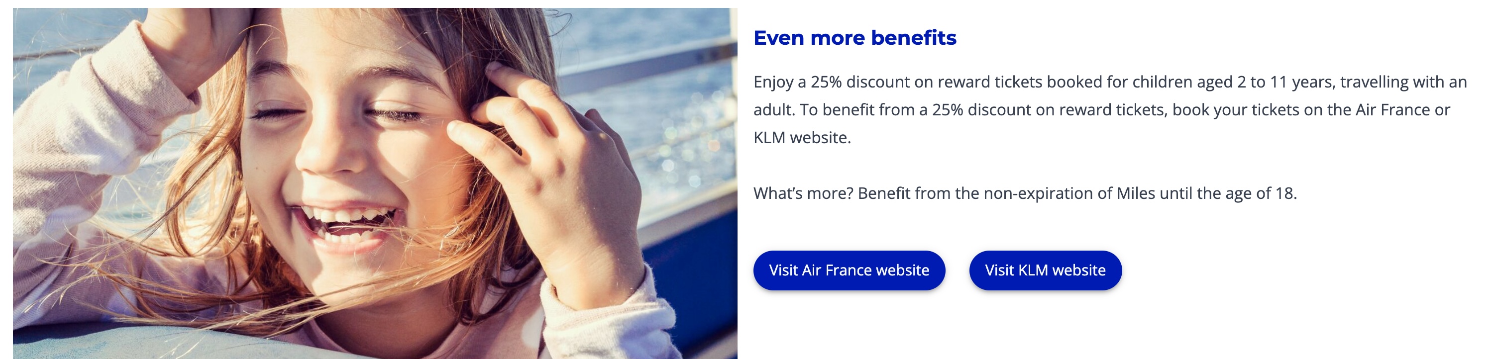All you need to know about the Air France KLM Flying Blue program - Air France Flying Blue Family Children En