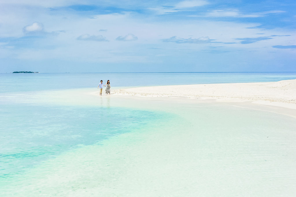 Maldives sandbanks