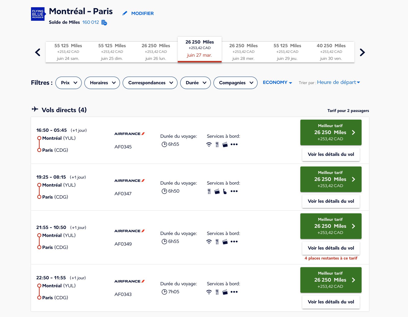 Flying Blue Famille&nbsp;: 25&nbsp;% de réduction sur les billets primes des enfants (2 à 11 ans) - Yul Cdg Flying Blue Enfant Vols Dispos Fr