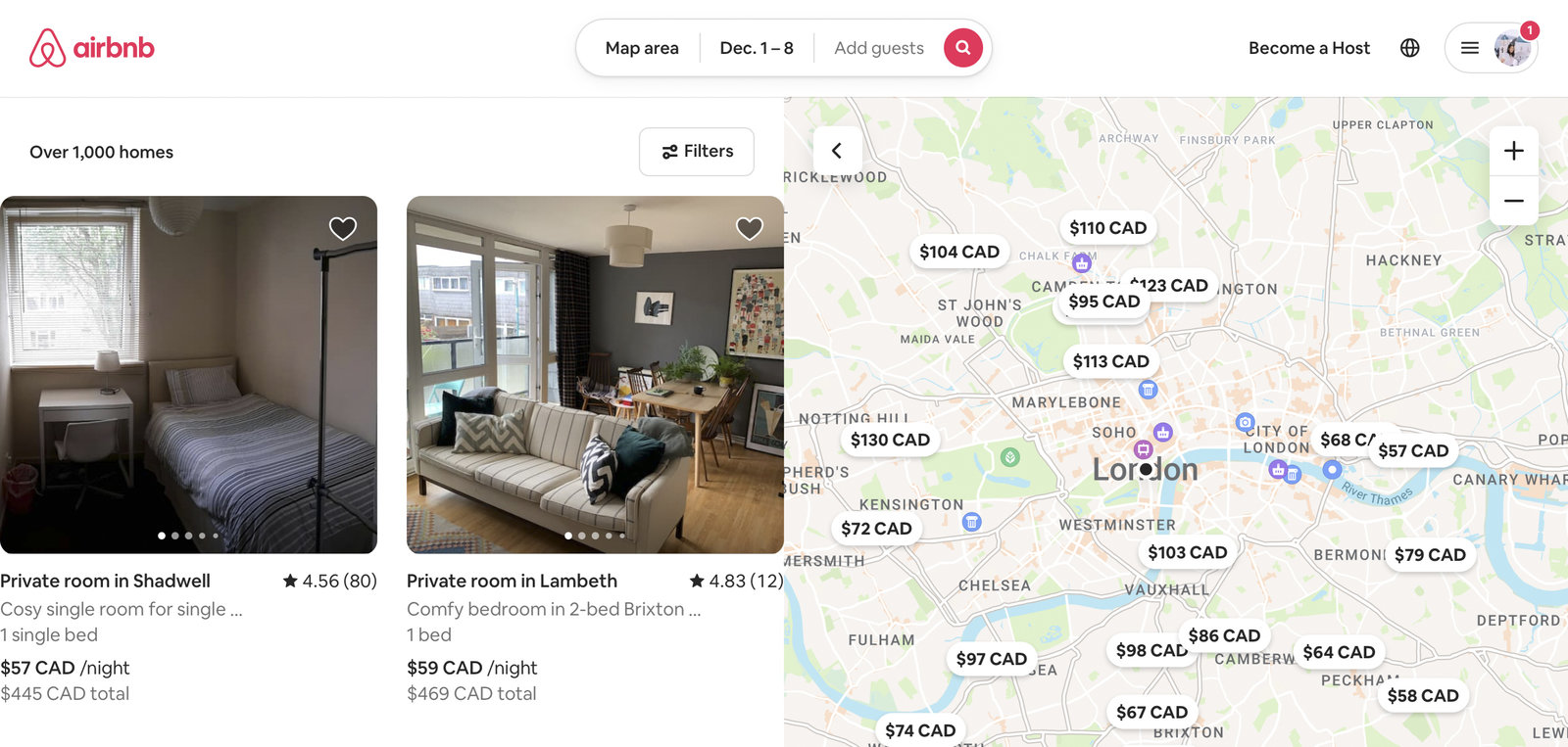 Harry Potter: Ultimate Experiences With Points and Miles - AirBnB London