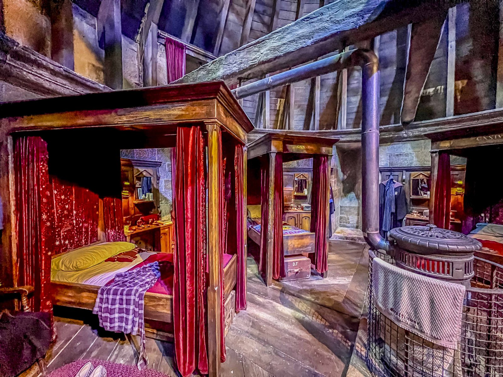 Harry Potter&nbsp;: Expériences ultimes avec des points et des miles - Griffindor Common Room Crédit Stéphane Papillon